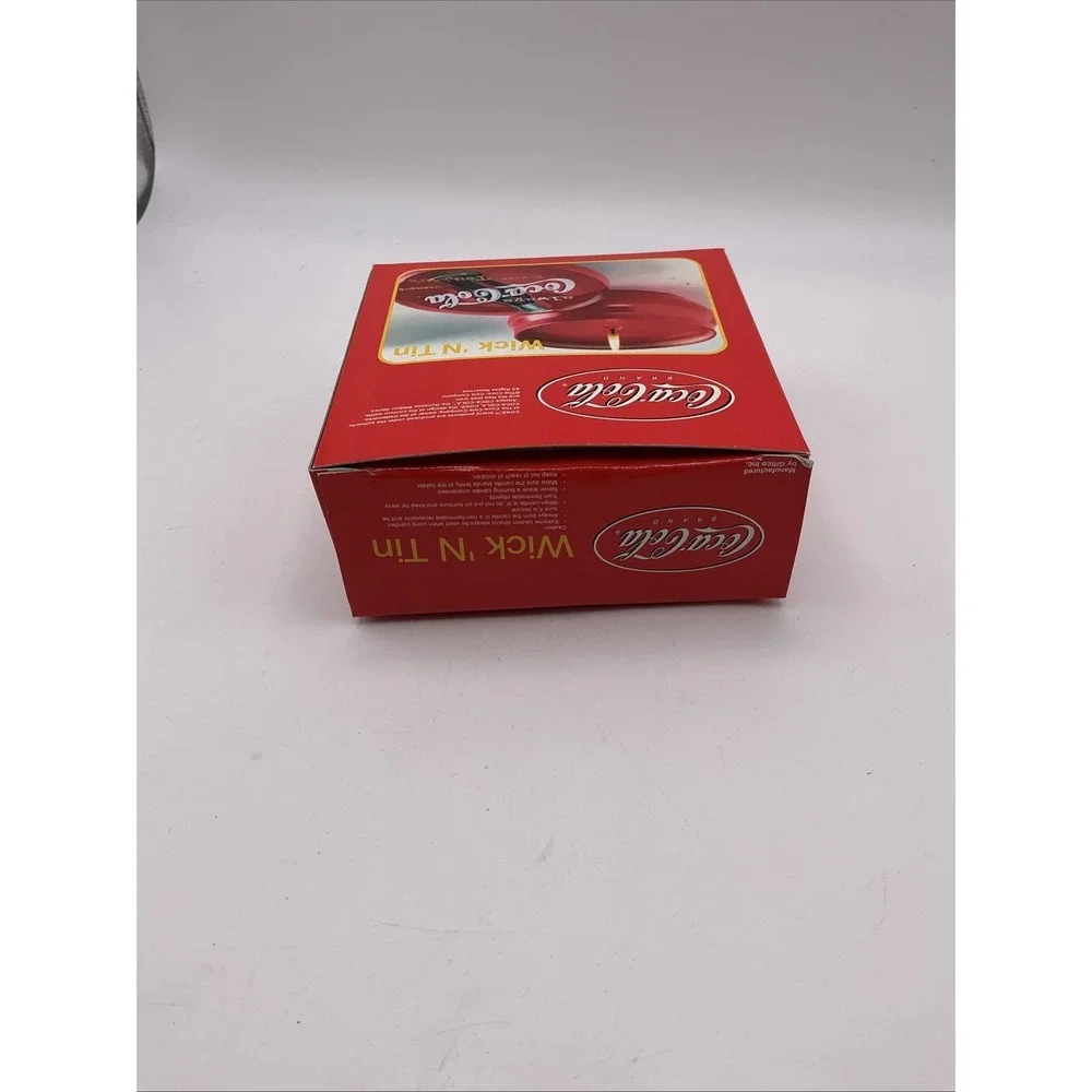 COCA-COLA Brand WICK 'N TIN Candle In Box Advertising Collectible FREE SHIP